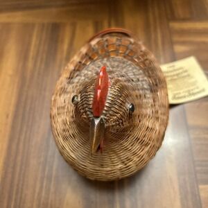 The Bamboo‎ Menagerie Collection Ben Rickert Hen Basket Trinket